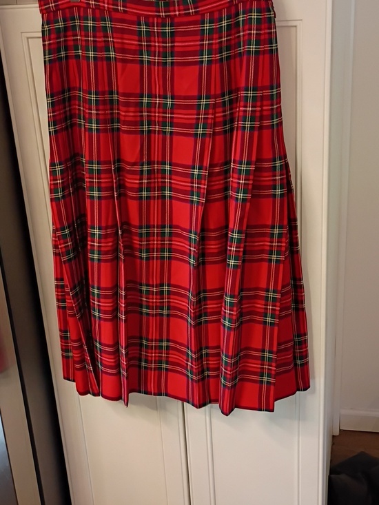 Pendleton Red Tartan Midi Skirt - Picture 2 of 8